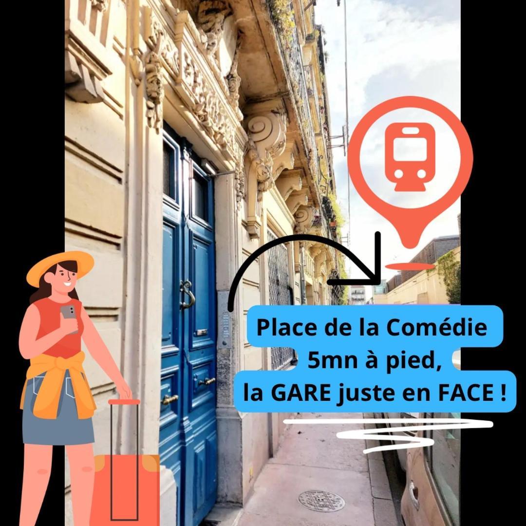 Appart L'Echappee Belle, Centre Historique, Gare مونبيلييه المظهر الخارجي الصورة